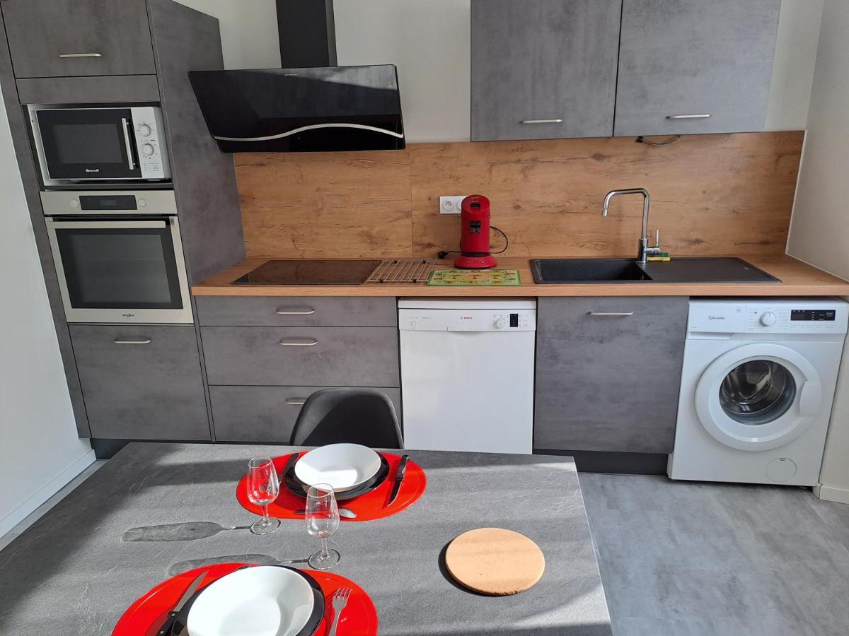 Agreable T2 Classe 3 Etoiles, Refait A Neuf, Dans Quartier Calme 로데즈 외부 사진